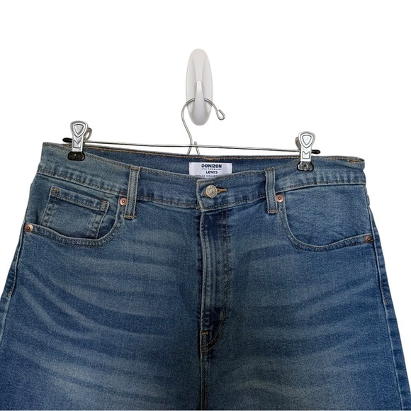 Levi’s Denizen Vintage High-Rise Jean Shorts - Picture 4 of 7